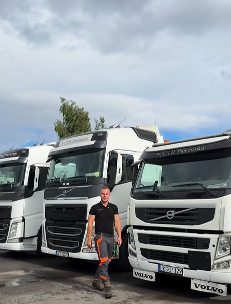 Flota samochodów transportowych U.T.H. Pieczonka